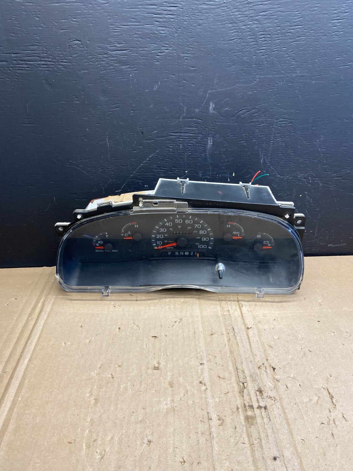 1997 to 2003 Ford E350 VAN Gauge Speedometer Cluster Oem AB8896 DG0