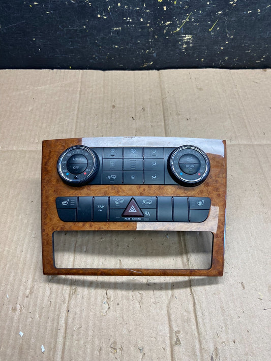 2007-2012 Mercedes X164 GL350 GL450 Climate Control Bezel Wood Switch aa4888 DG0