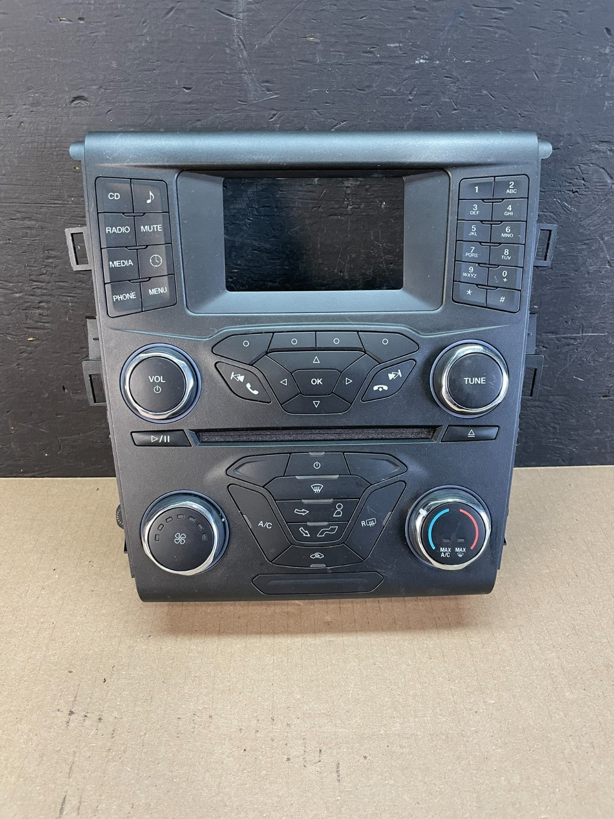 2014-2015 Ford Fusion Center Radio CD Player Screen Climate Control AE3417 DG0