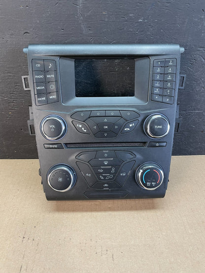 2014-2015 Ford Fusion Center Radio CD Player Screen Climate Control AE3417 DG0