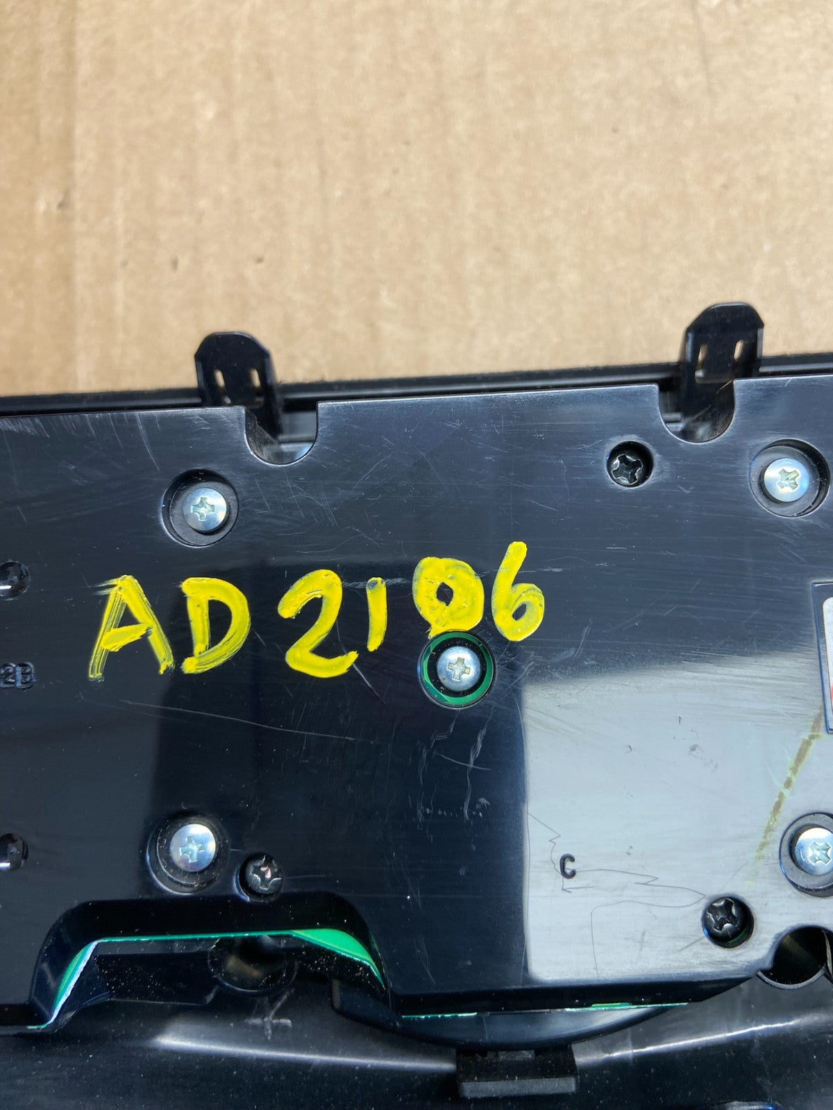2009 - 2010 Nissan Murano AM FM Radio CD Climate Control Panel AD2106 DG5