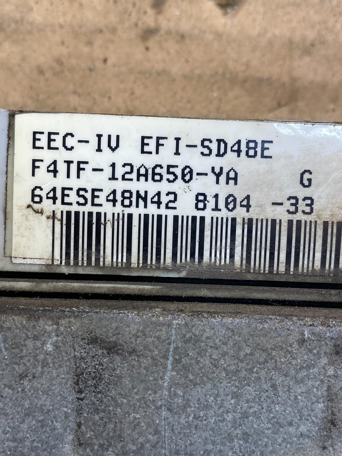 1994 Ford E250 E350 7.5L Engine Control ECU ECM Computer Module ae0139 DG2