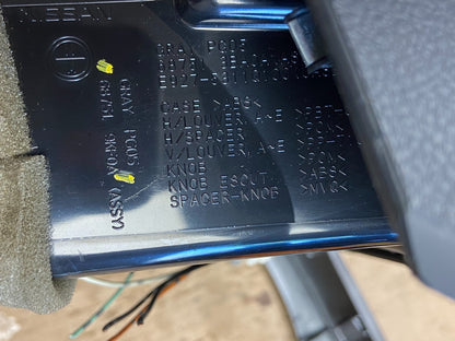 2012 to 2019 Nissan Versa Center Vent Dash Radio Trim Bezel ae4281 DG6