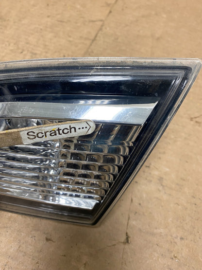 Sedan 2010-2013 Mazda 3 Right Passenger RH Side Inner Tail Light OEM P2628 DW4