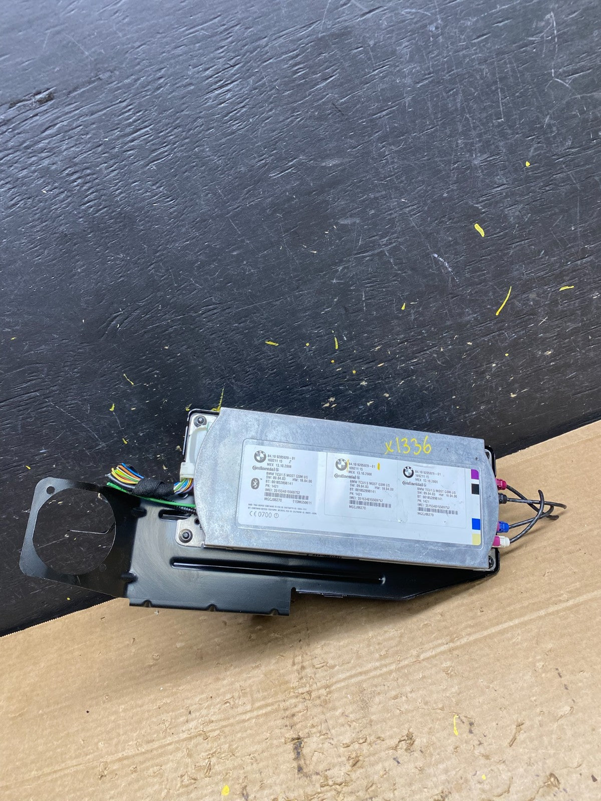 2007 to 2011 Bmw Bluetooth  Control Module Computer Telematics OEM X1336 DG0