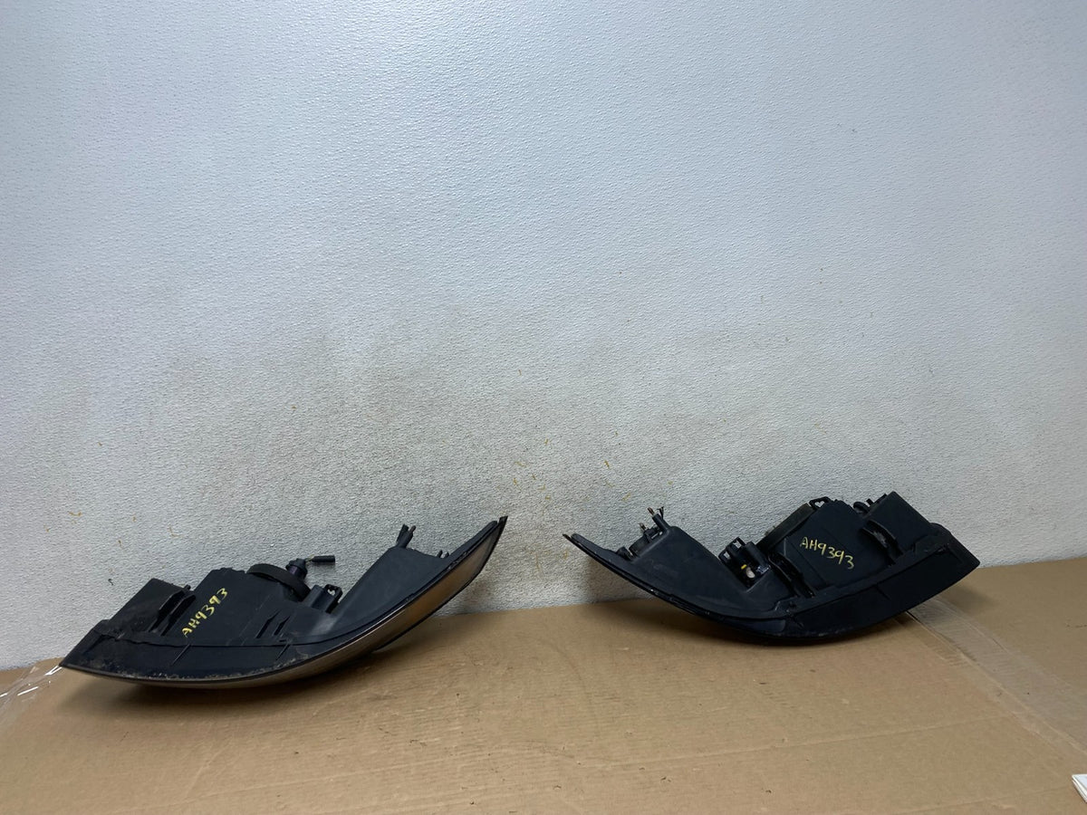 1999 to 2004 Ford Mustang Left+Right Set Side Black Headlights TYC AH9393 DW11