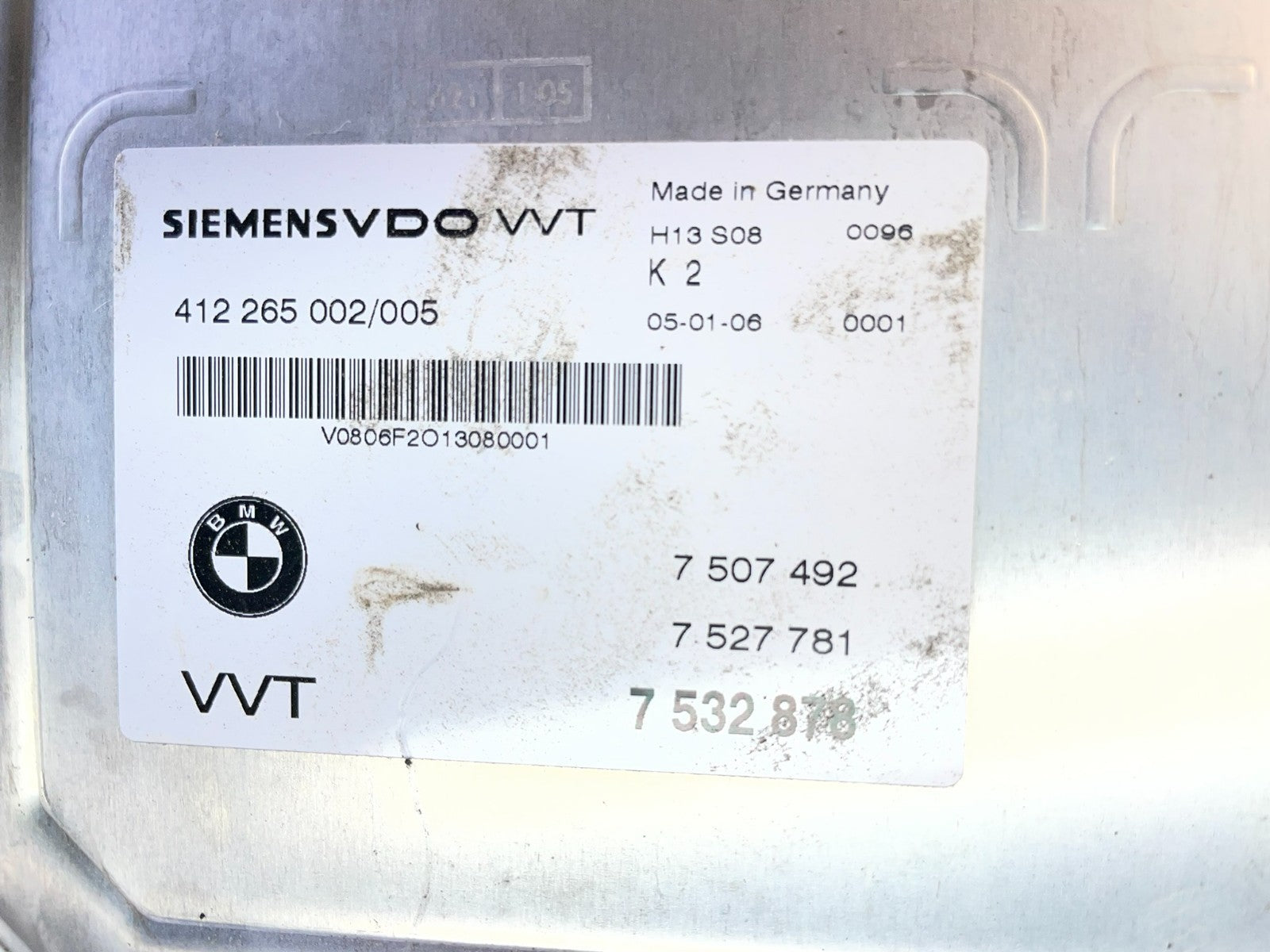 2004 2005 2006 BMW X5 645i 4.4L VVT Valvetronic Control Module ac5382 DG2
