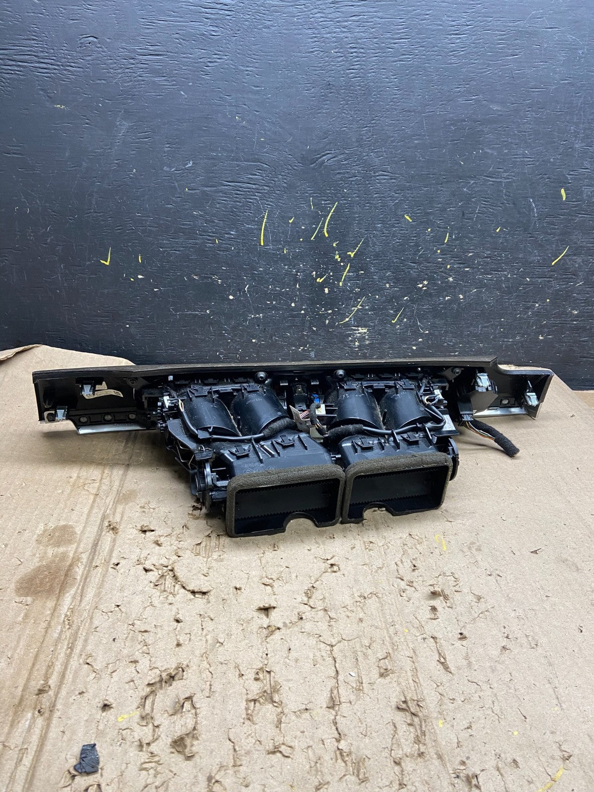 2009-2015 Bmw 7 F01 F02 Center Dash AC Vents Start Button Trim Bezel X6320 DG4