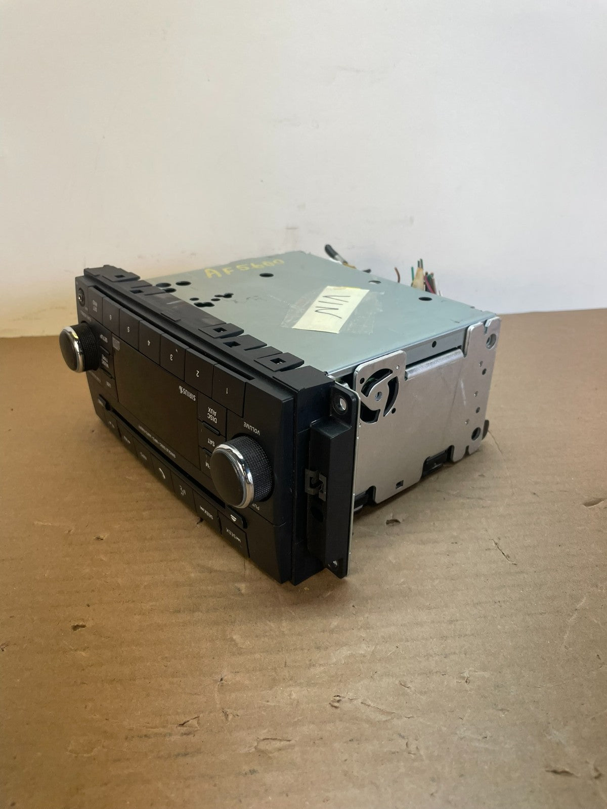 2007-2012 Chrysler Dodge Jeep Ram Radio CD MP3 AUX Receiver af5600 DG2
