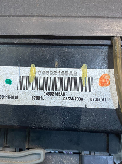 2008 Jeep Grand Cherokee Fuse Box Relay Panel 04692165ab AF4006 DW6