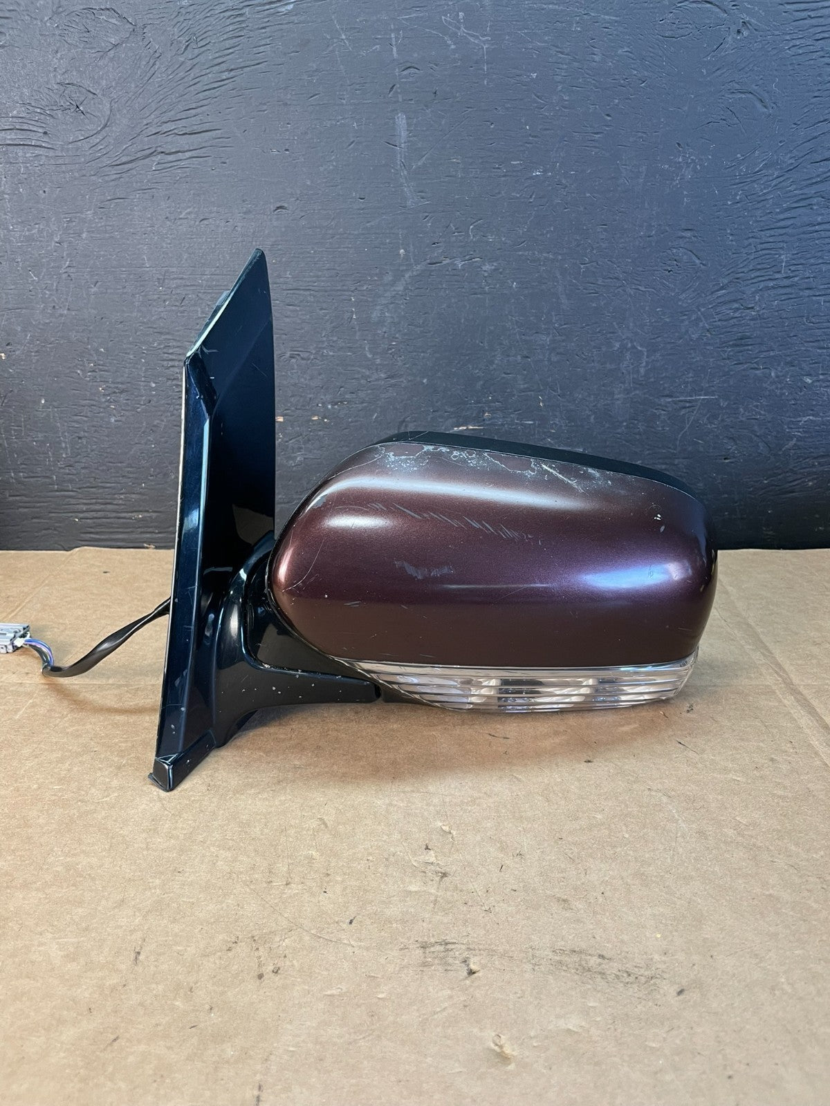 2006 to 2007 Subaru B9 Tribeca Left Driver LH Side Door Turn Sgn Mirror AE0940 D0