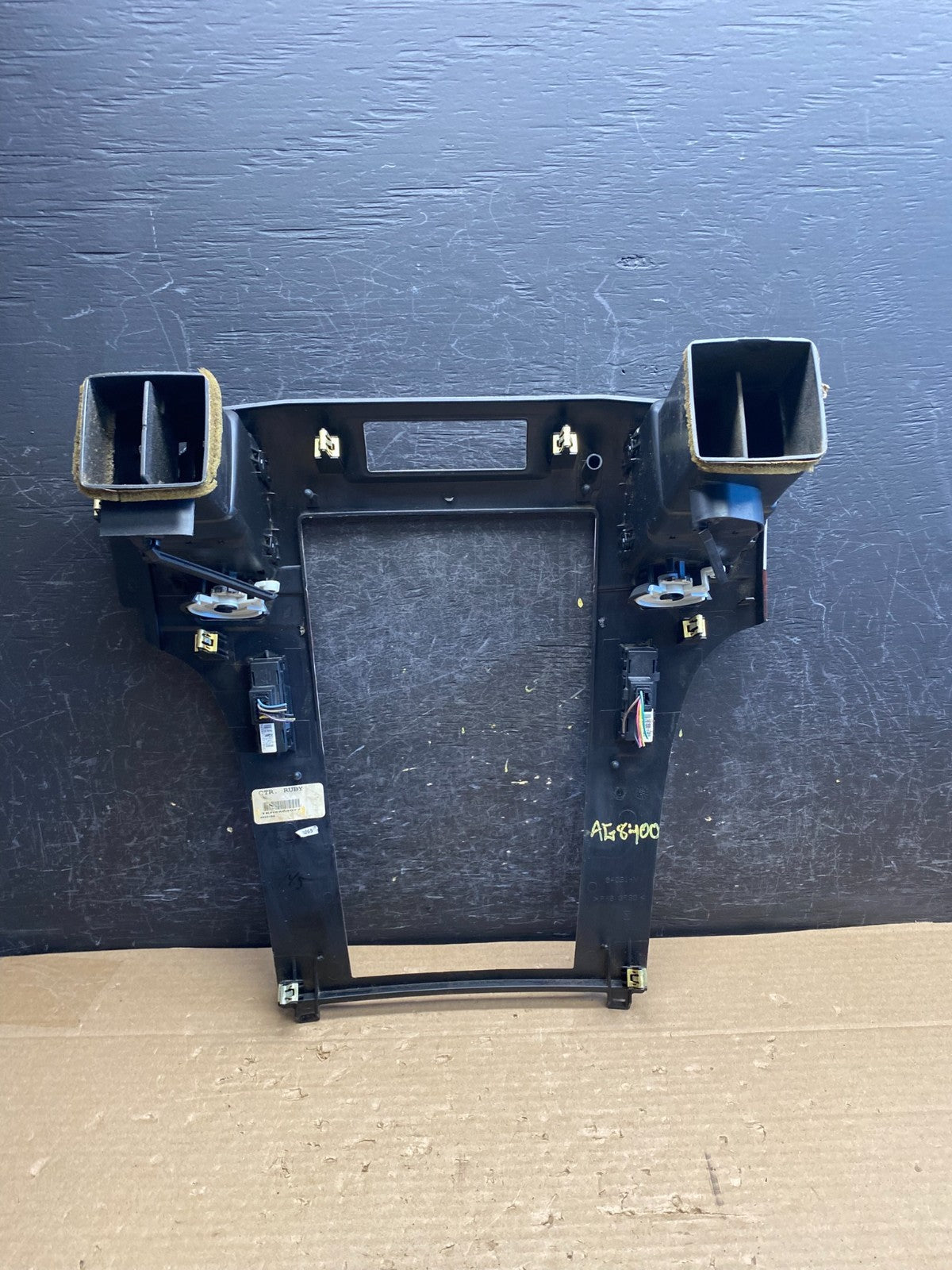 2007-2014 Cadillac Escalade Center Dash Trim Radio Bezel Vent Wood ag8400 DG4