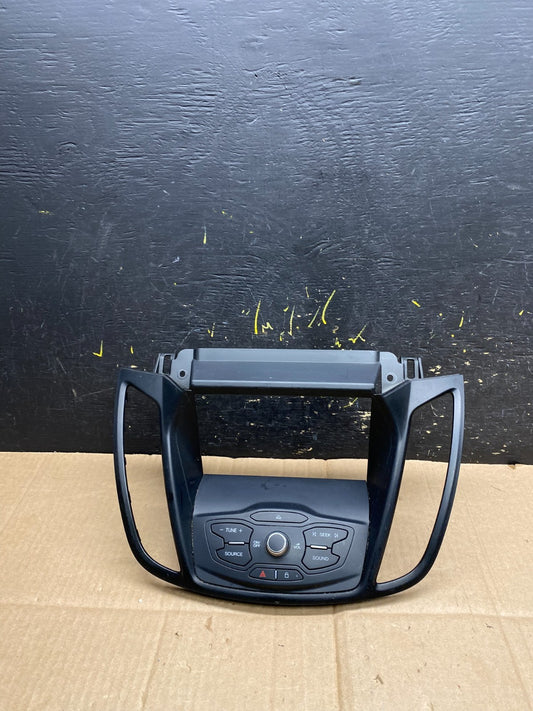 2013 to 2016 Ford Escape Dash Radio Control Panel Bezel cj54-18835 AA4708 DG0