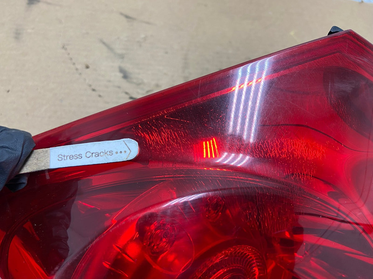 2007 to 2013 Infiniti G35 G37 Sedan Left Driver LH Side Tail Light AH4292 LK4