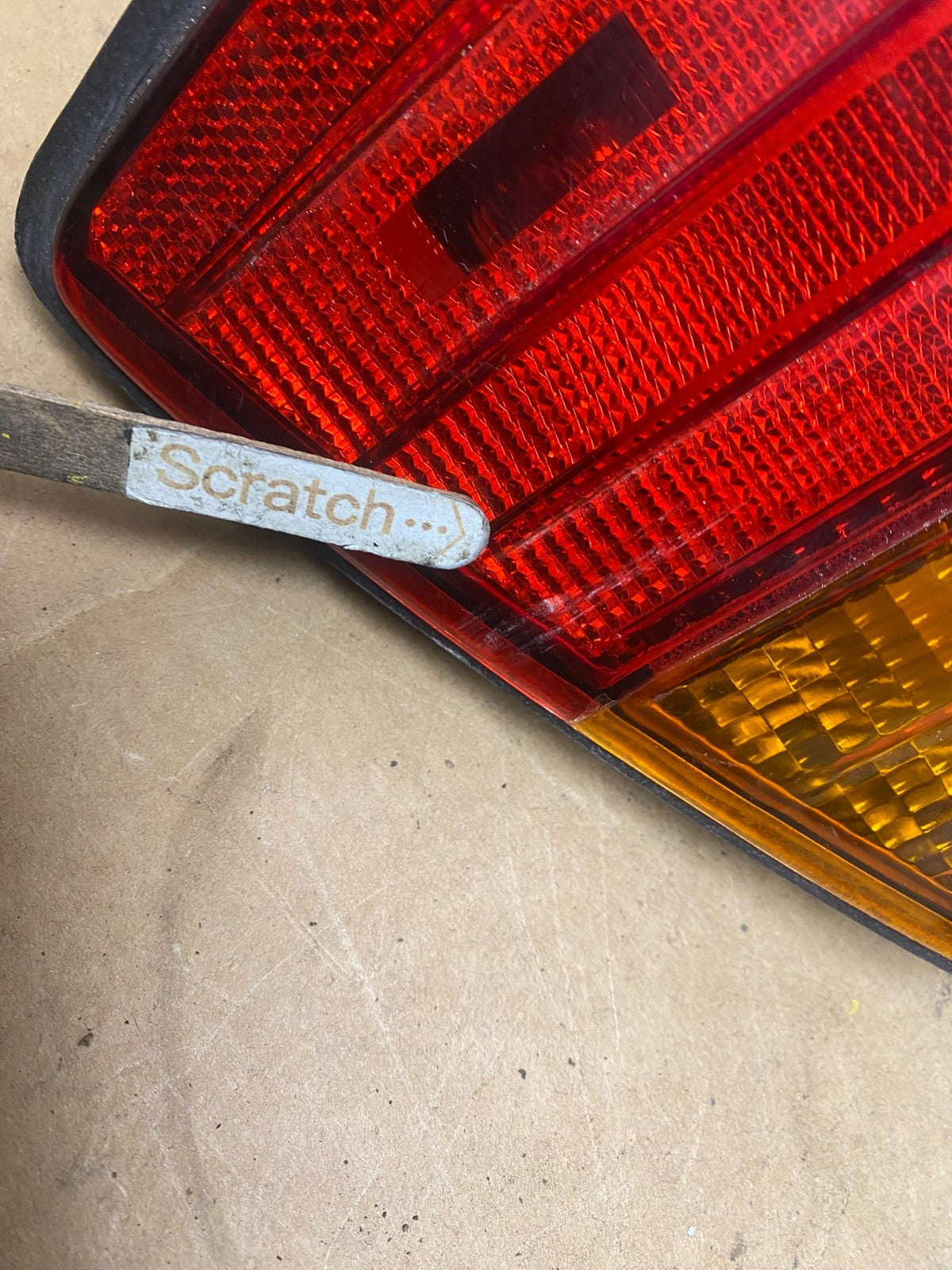 1994 to 1995 Mercedes E Class W124 Right Passenger RH Side Tail Light X4689 DW3