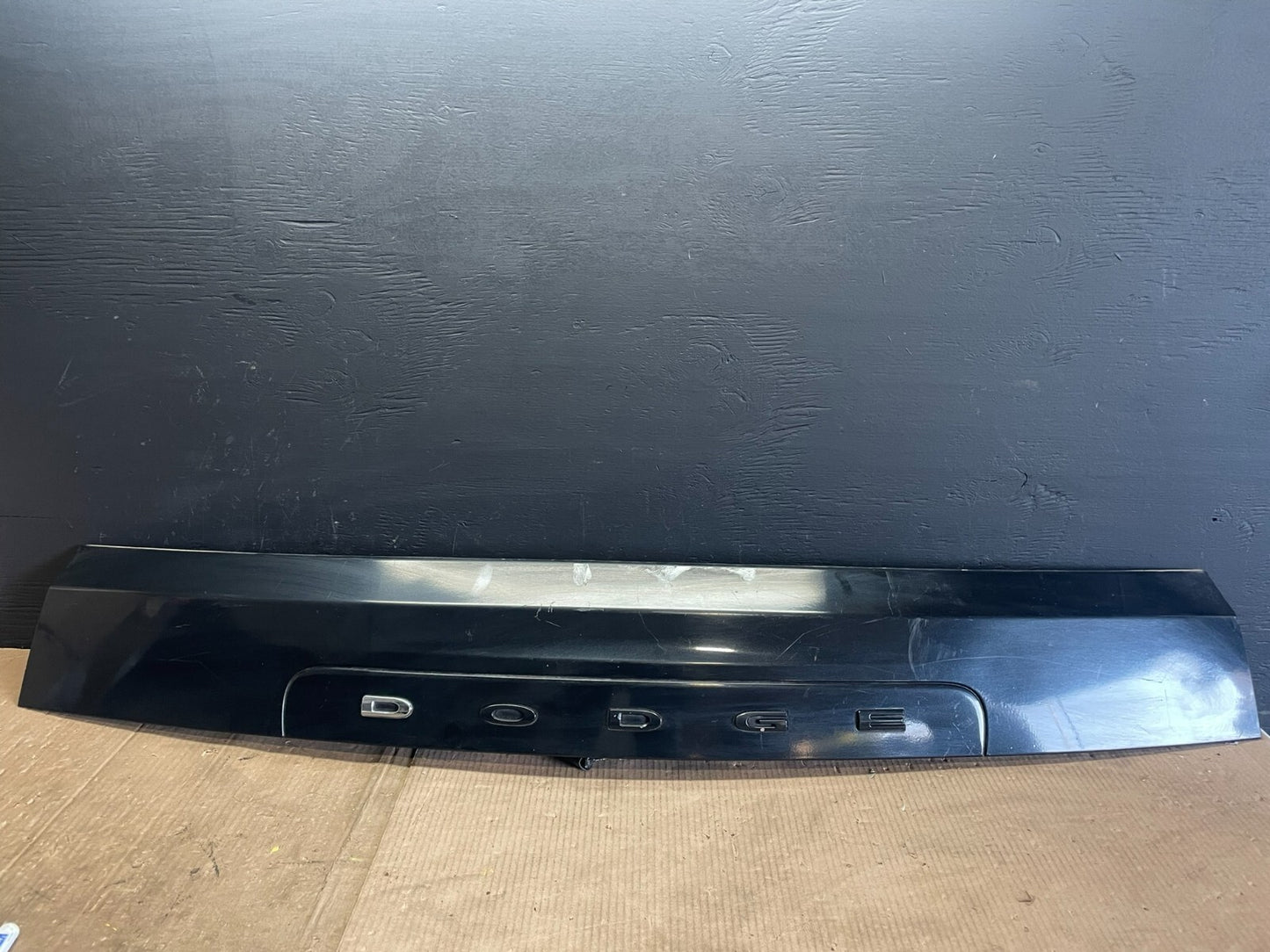 2011-2018 Dodge Grand Caravan Black Rear Tail Gate Trim Molding Panel OEM D51940