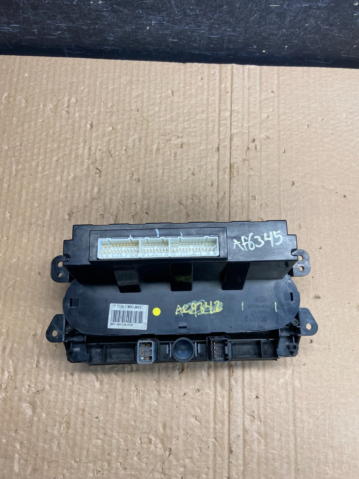 2006 - 2012 Kia Sedona AC Temperature Climate Control Switch AF6345 DG4