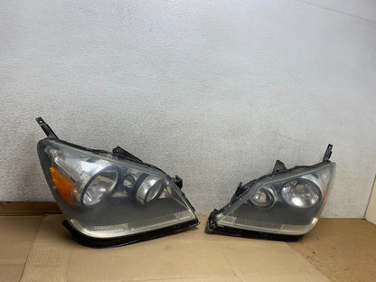 2005 2006 2007 Honda Odyssey Left+Right Set Halogen Headlights U2756 DW2