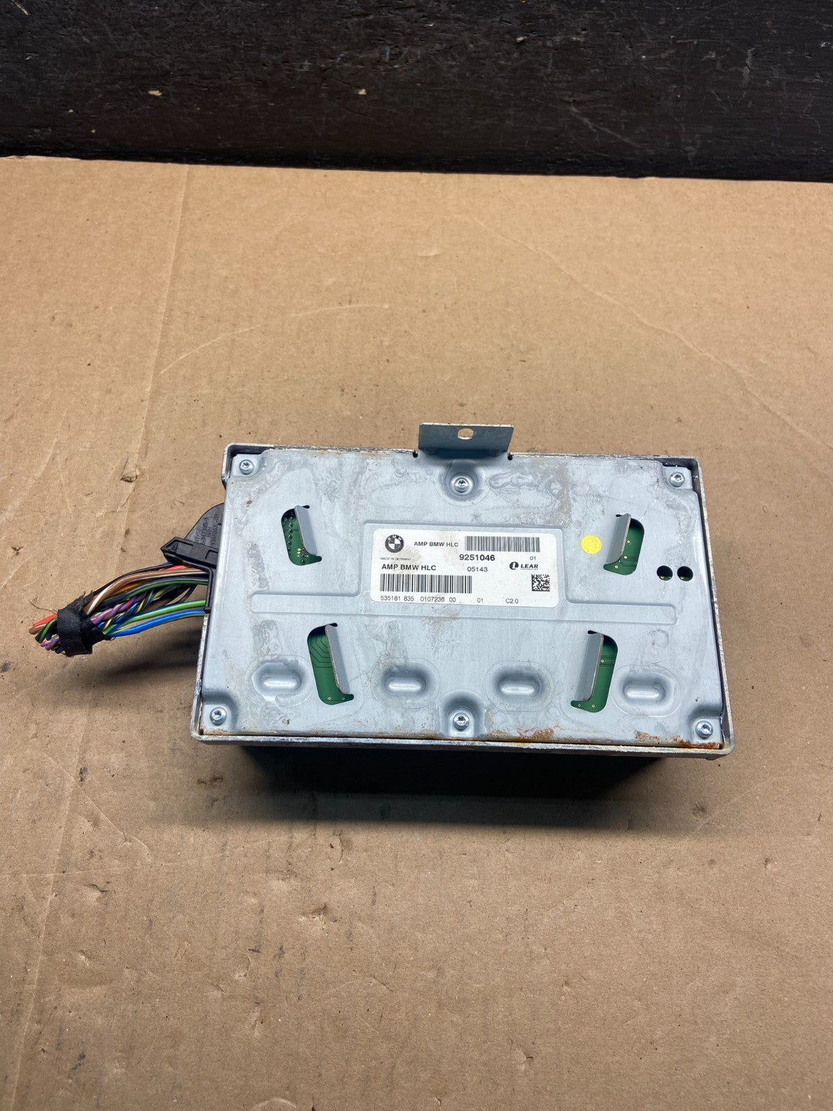 2011-2014 BMW X3 HiFi Lear Radio Audio Amplifier Amp AF9148 DG1