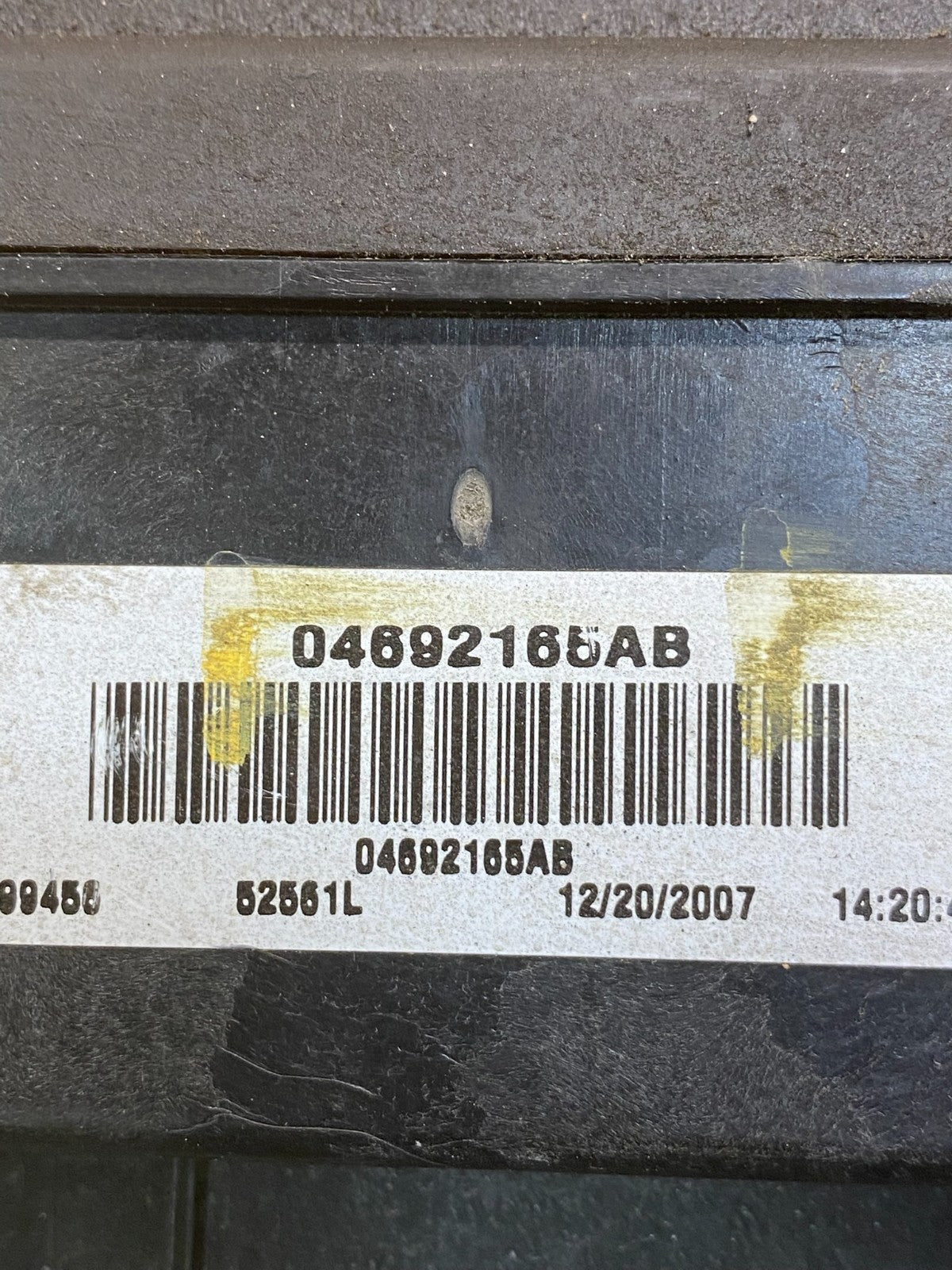 2008 Jeep Grand Cherokee Fuse Box Relay Panel BMC Body Module ac0771 DG6