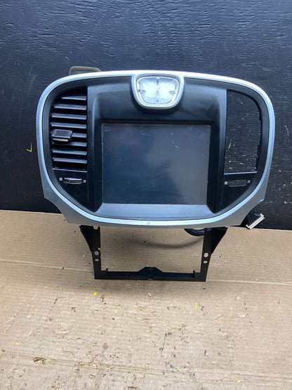 2011-2014 Chrysler 300 Dash A/C Climate Control Screen Radio Bezel OEM w9804 DG0