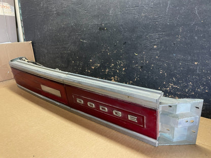 1988-1993 Dodge Dynasty Left+ Center Trunk Tail Light Lamp Panel Oem AA6011 DG1