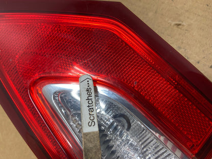 2013 to 2016 Ford Fusion Left Driver LH Side Tail Light Inner AE3023 LK3