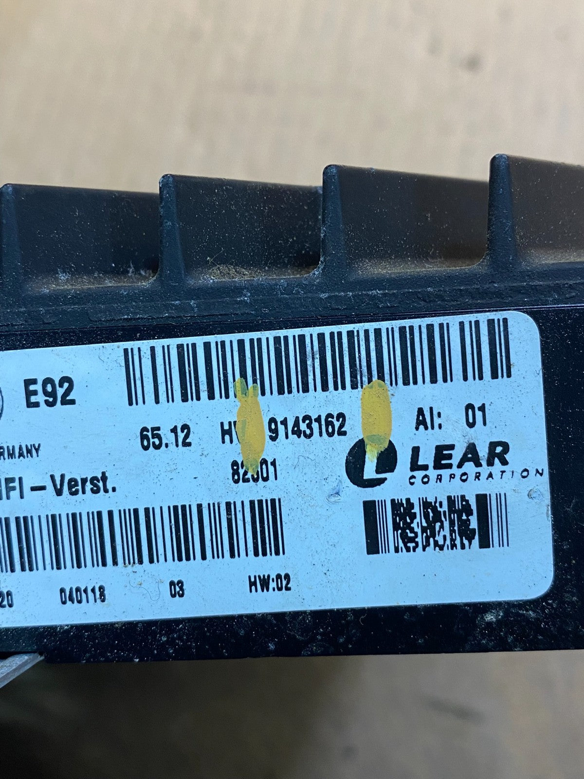 2007-2013 BMW 328i 335i F30 3 Top HiFi Lear Radio Audio Amplifier Amp ab0523  DG2