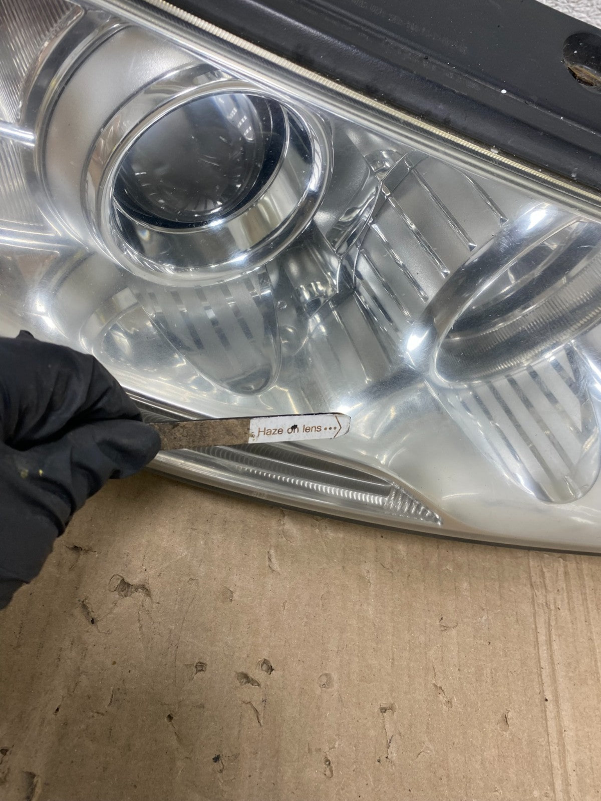 2009 to 2010 Hyundai Sonata Right Passenger RH Side Headlight Halogen AJ1847 LK5