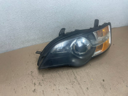 2006 to 2007 Subaru Legacy Left Driver LH Side Black Headlight Oem Q5265 DW2