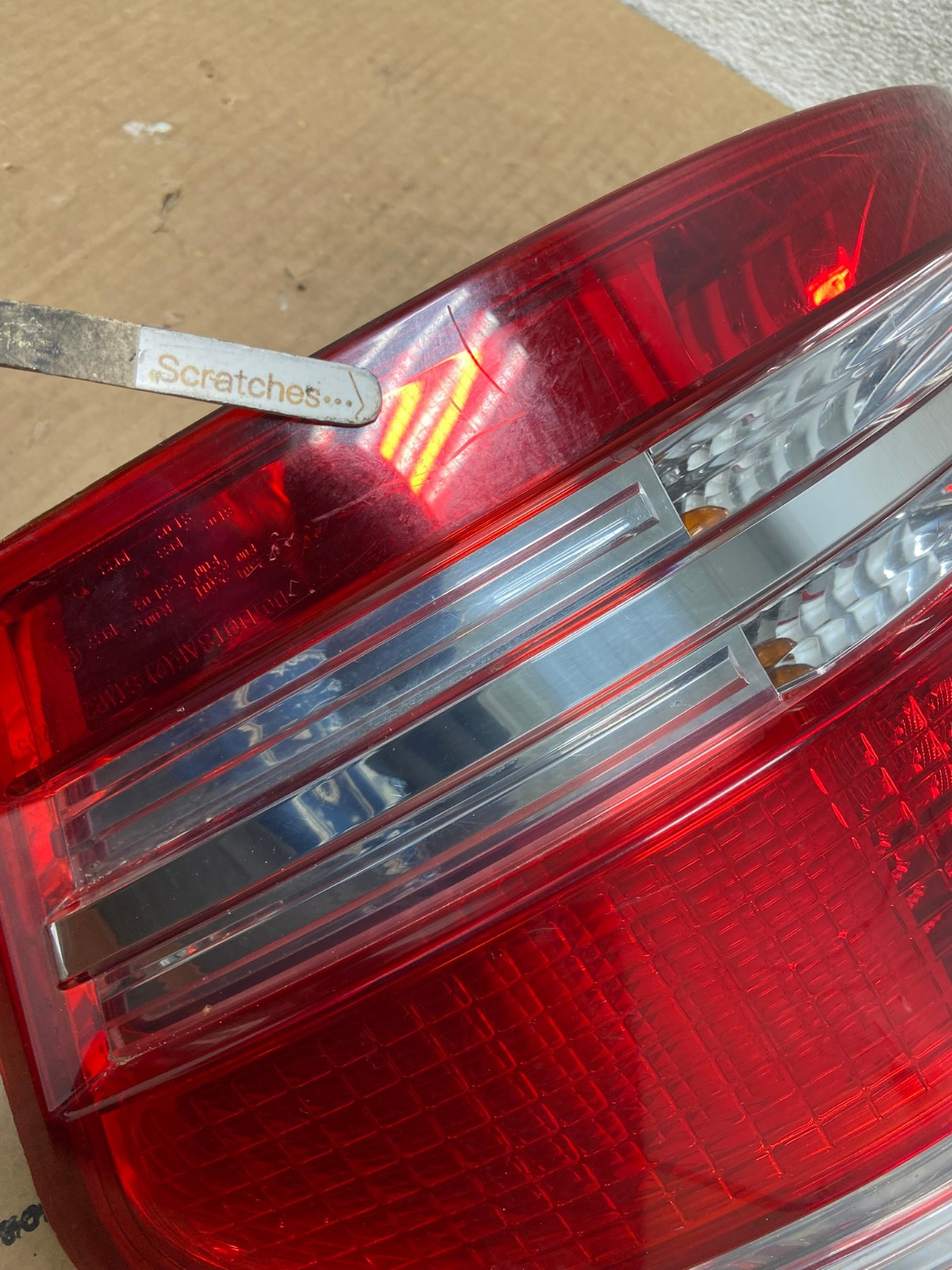 2007 to 2009 Mercedes GL-Class GL450 Right Passenger Tail Light AI8130 LK3