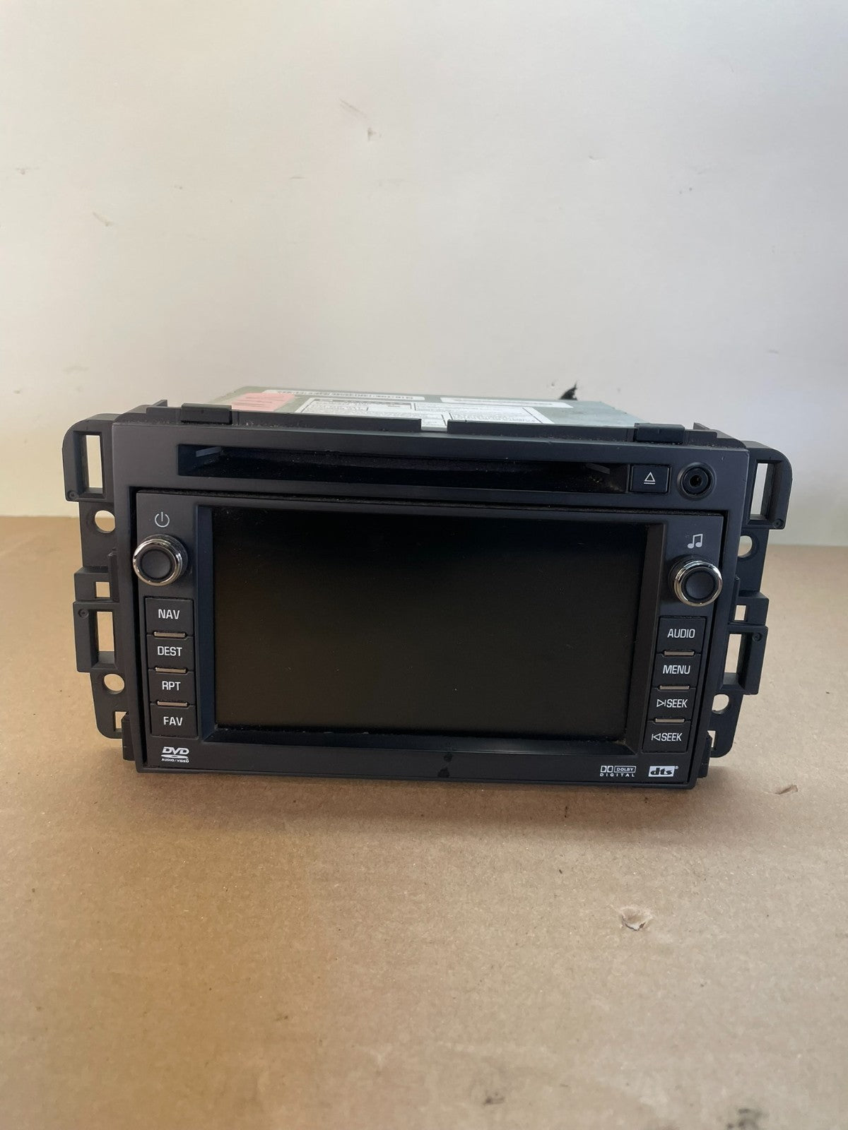 2007 to 2014 Chevrolet GMC Cadillac Radio Navigation Screen Display ai0576 DG0
