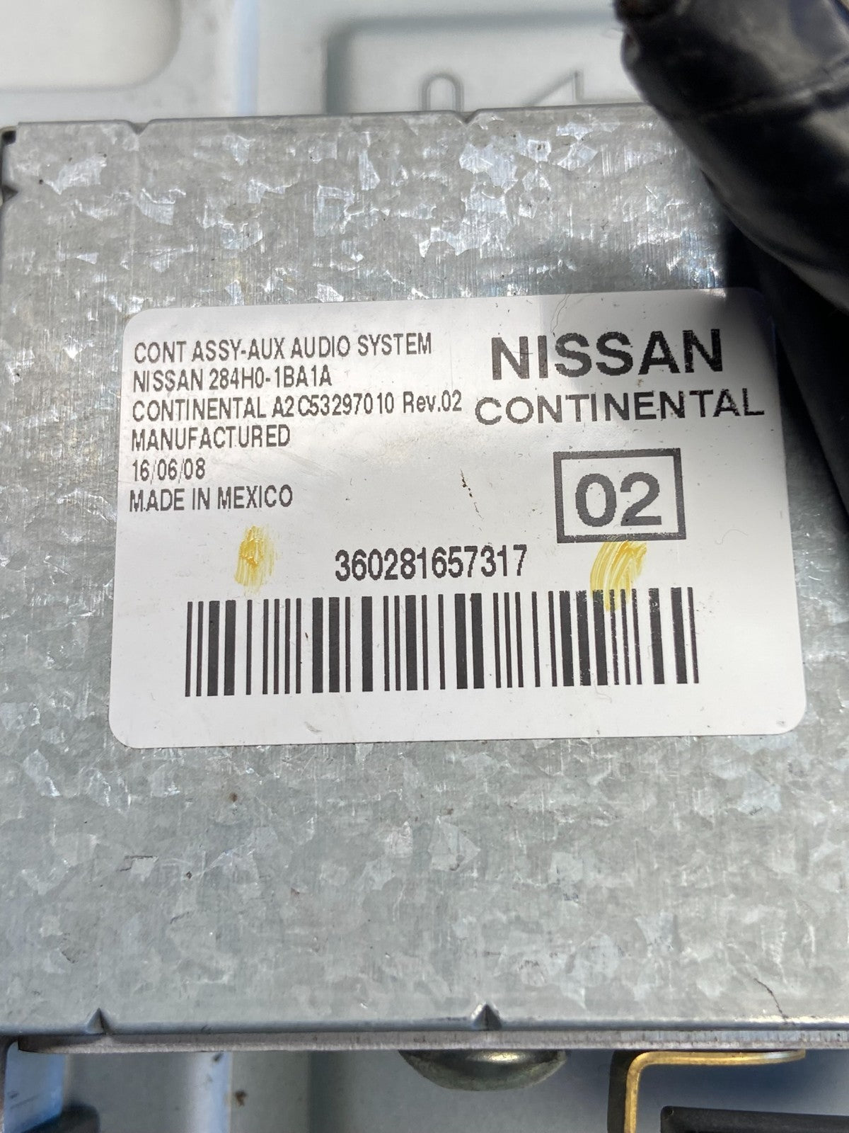 2008 - 2012 Infiniti G35 Information Display Screen 284h0-1ba1a AI3137 DG5