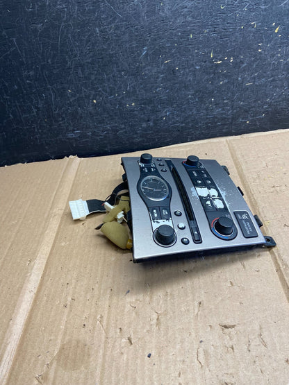 2009 to 2013 Infiniti G37 Radio Player Climate Control Panel Bezel AI2745 DG1