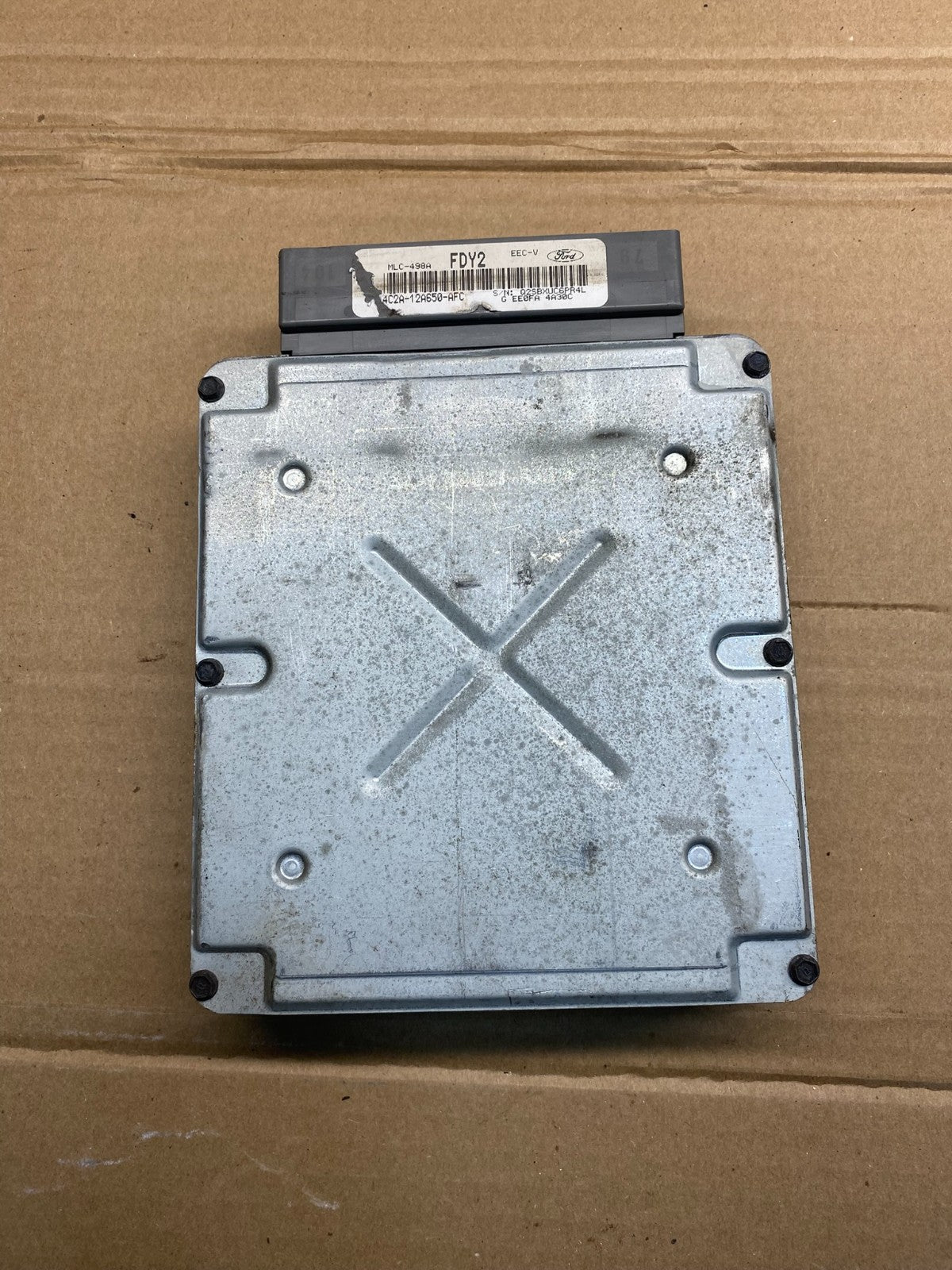 2004 Ford Van E250 E350 5.4L Engine Control Module Unit ECU AE8074 DW1