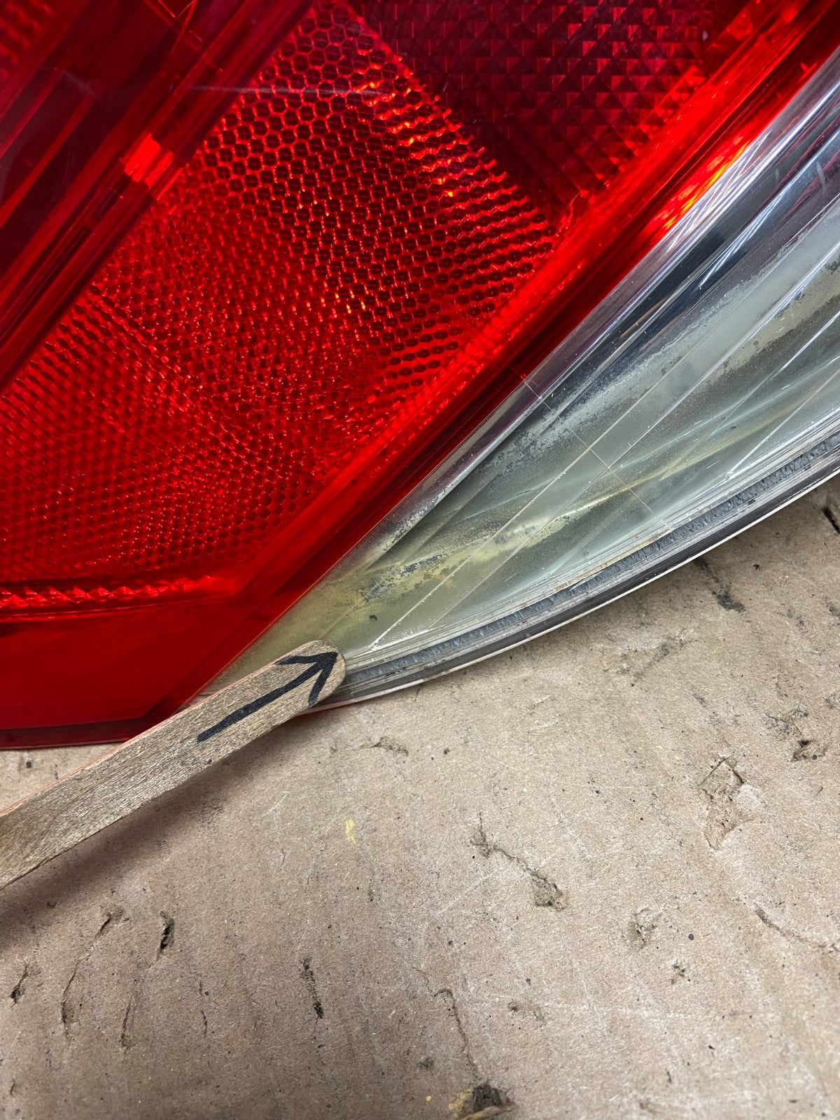 2008 2009 2010 Honda Odyssey Left Driver LH Side Tail Light AG8028 LK4