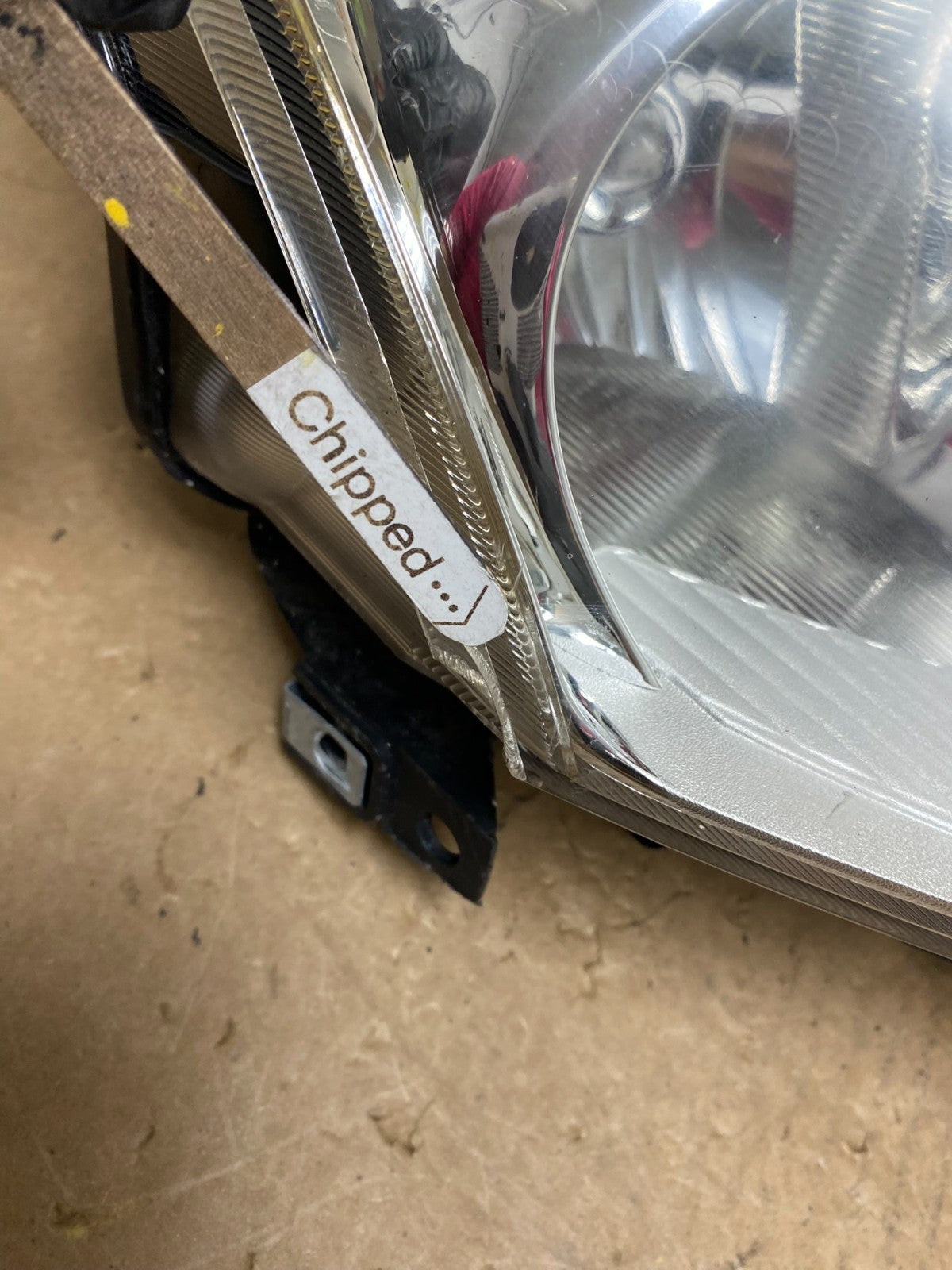 Sedan 2007 to 2009 Nissan Altima Right Passenger Halogen Headlight AI3550 DW5