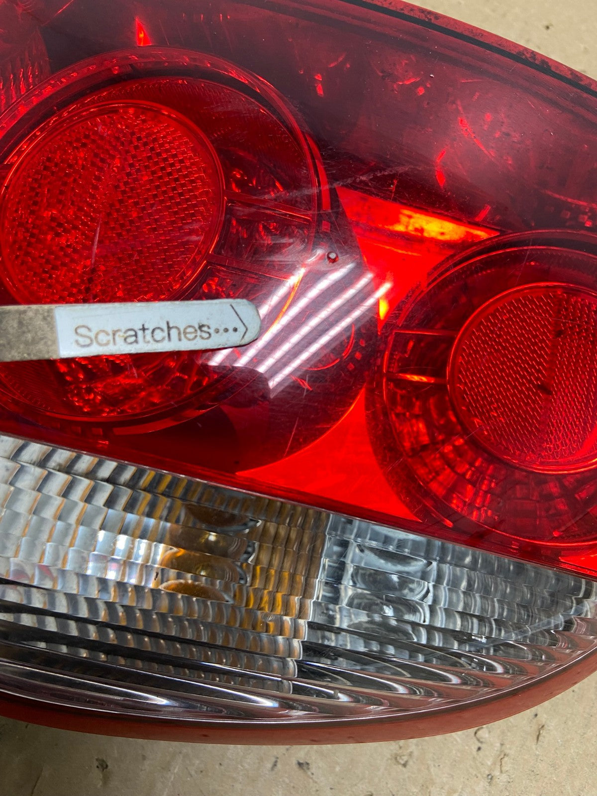 2005 to 2008 Jaguar S-Type Left Driver LH Side Tail Light AG1136 LK3