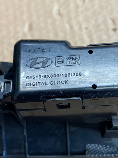 2011-2013 Hyundai Elantra Dash Radio Bezel Clock Display Trim AF6173 DG5