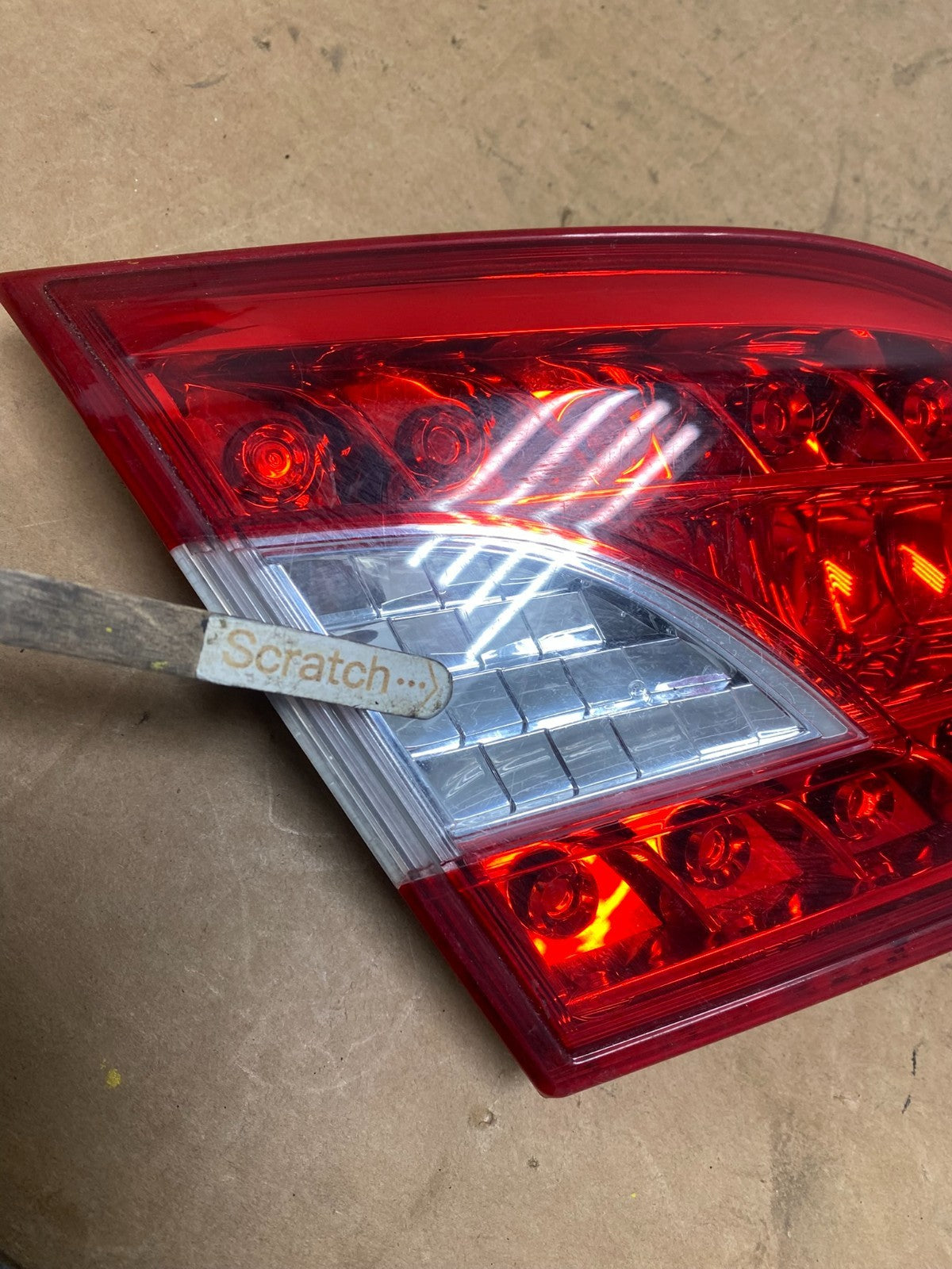 2013 2014 2015 Nissan Sentra Led Left Driver LH Inner Tail Light Oem X4755 DW3
