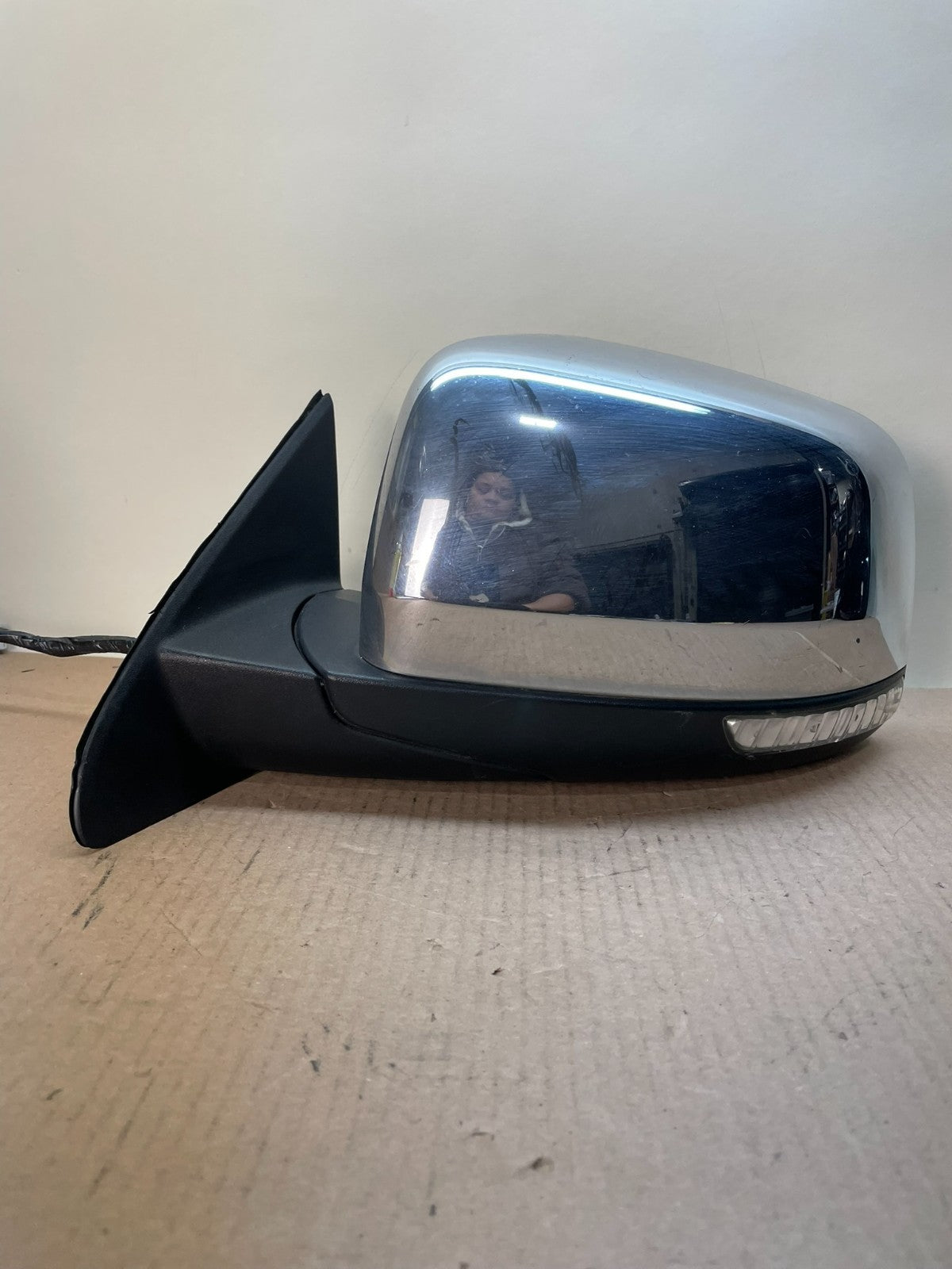 2011-2018 Jeep Grand Cherokee Left Driver Power Turn Sgn Door Mirror aj0613 DG0