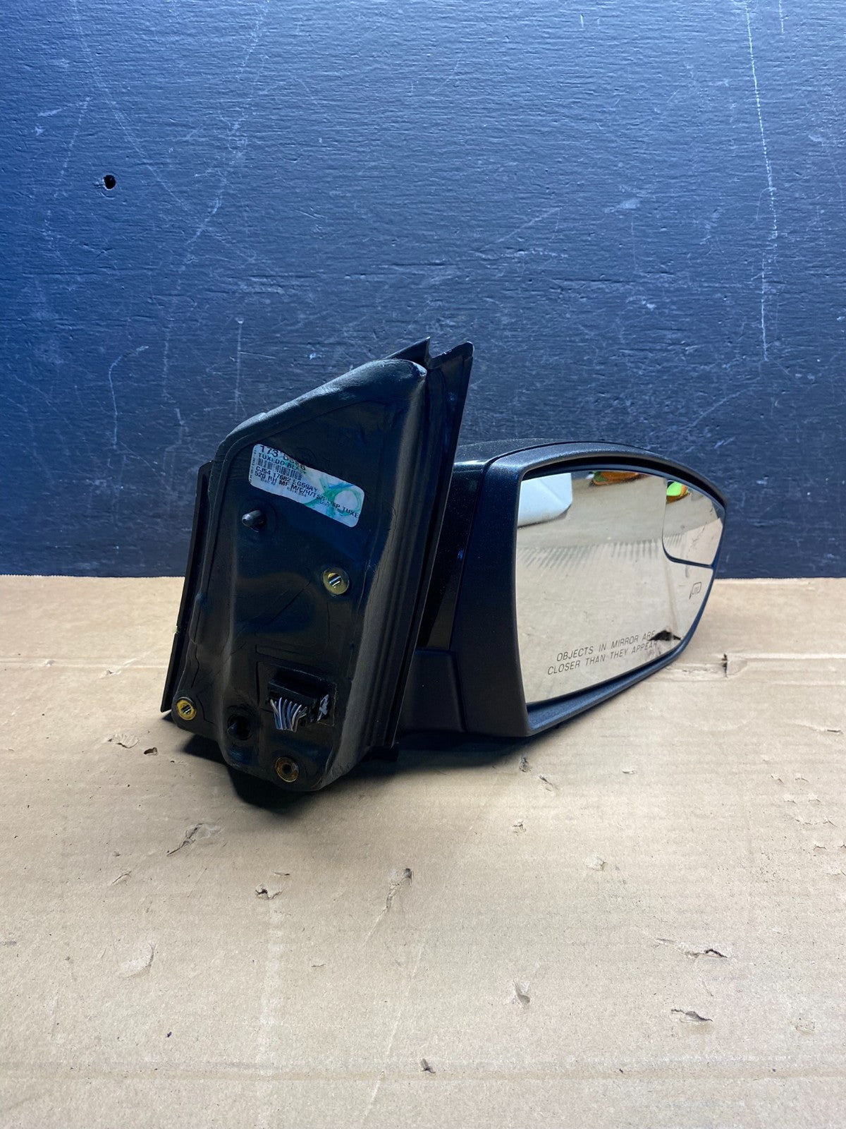 2013 - 2017 Ford Escape Right Passenger Power Door Heated Mirror AD9601 DW8