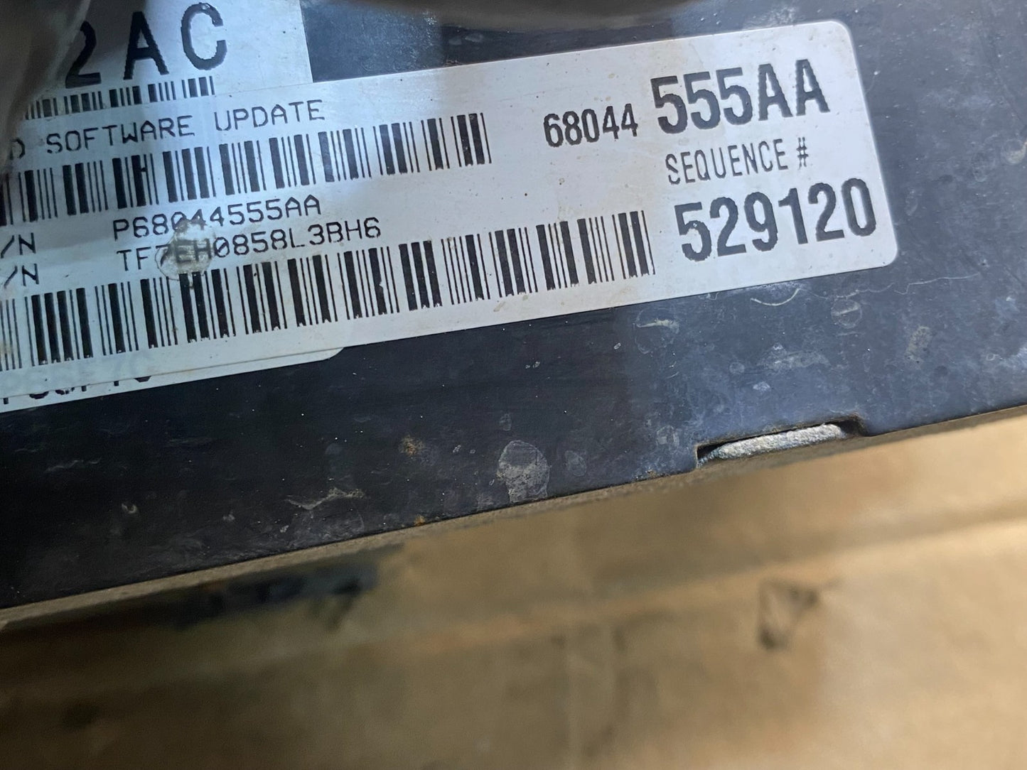 2008 - 2009 Dodge Caravan Engine Computer ECU ECM af7687 DG2