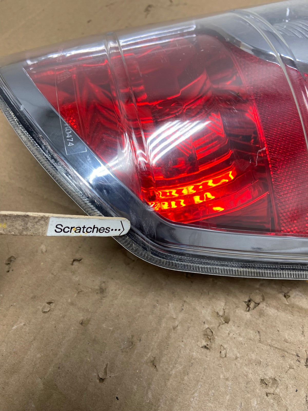 2006 2007 2008 Honda Ridgeline Right Passenger RH Side Tail Light AB6294 LK3