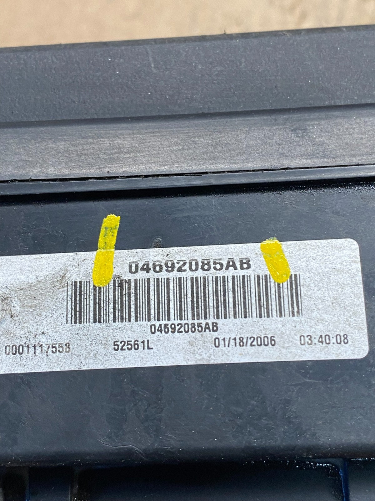 2005 2006 Jeep Grand Cherokee Fuse Box Multi-Function Relay Module OE R8484 DG9