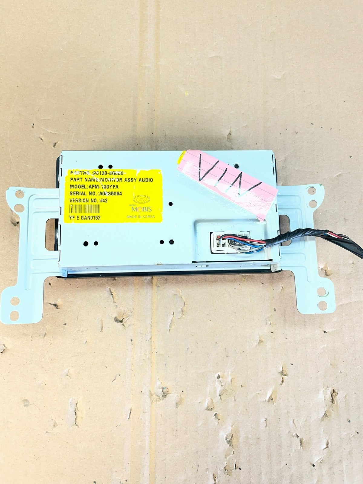 2011-2014 Hyundai Sonata Radio Information Display Screen ad5947 DG6