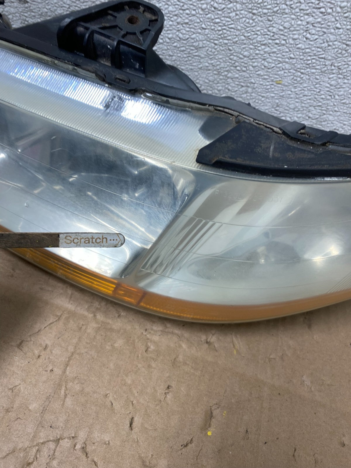 1998 to 2002 Honda Accord Left+Right Set Side Headlights W2965 DW7