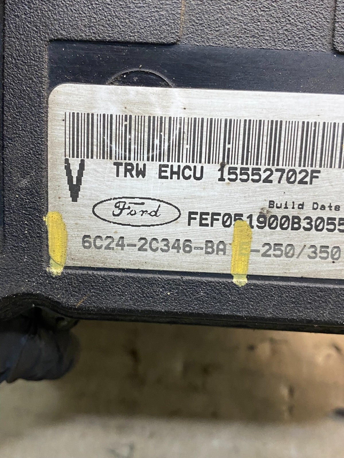 2006 2007 Ford E250 E350 Econoline Anti-Lock ABS Antilock Brake Pump AH9989 DW6