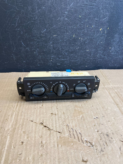 1999 to 2002 Chevrolet Silverado HVAC Heater Climate Control Module AE1830 DG0