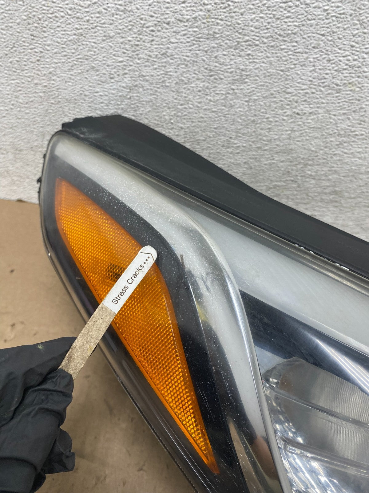 2015-2017 Hyundai Sonata Right Passenger RH Side Halogen Headlight AG5447 DW3